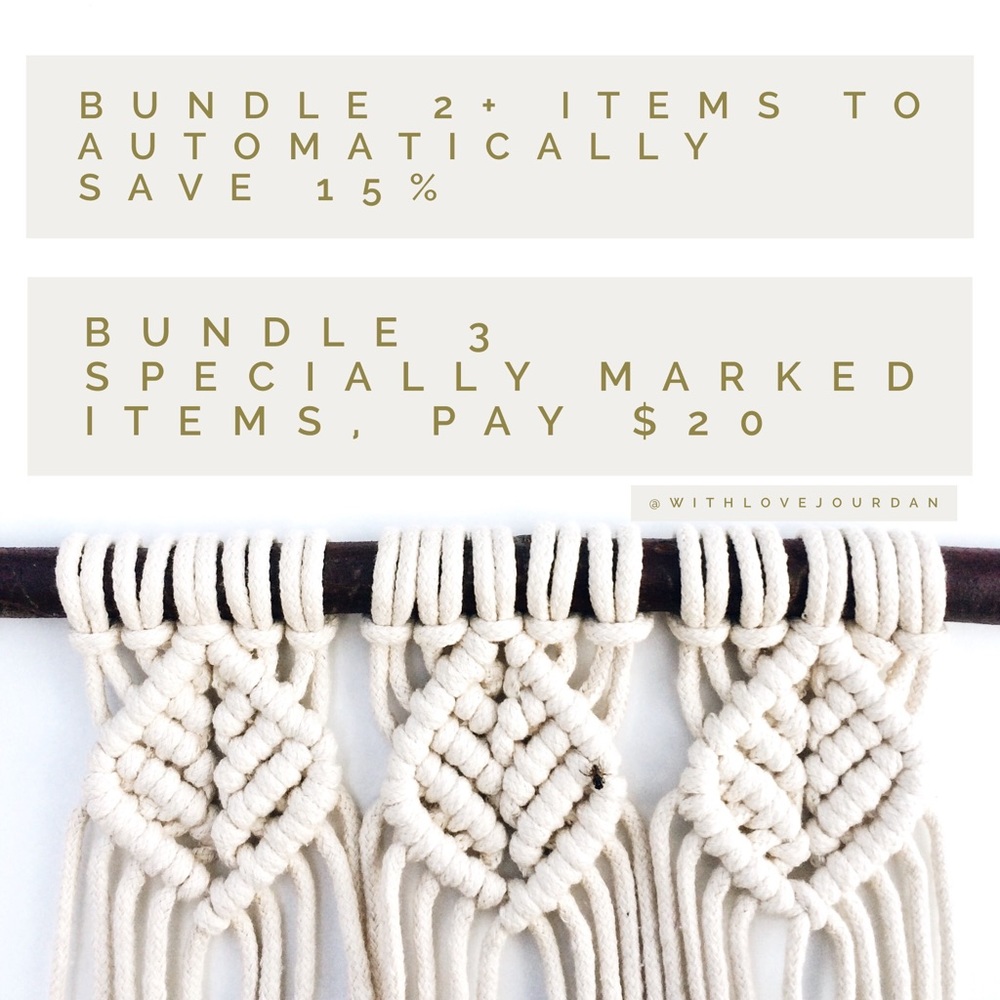✨BUNDLE & SAVE✨ instantly on 2+ items